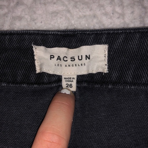 Pacsun black denim skirt! - Picture 4 of 4
